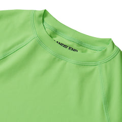 Boys Husky Sunshade UPF 50 Chlorine Resistant Short Sleeve Crew Neck Rash Guard