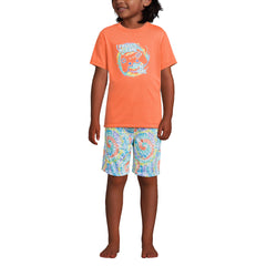 Boys Short Sleeve Tee and Shorts Pajama Set