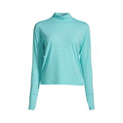 Women's Plus Size Performance Mock Neck Top