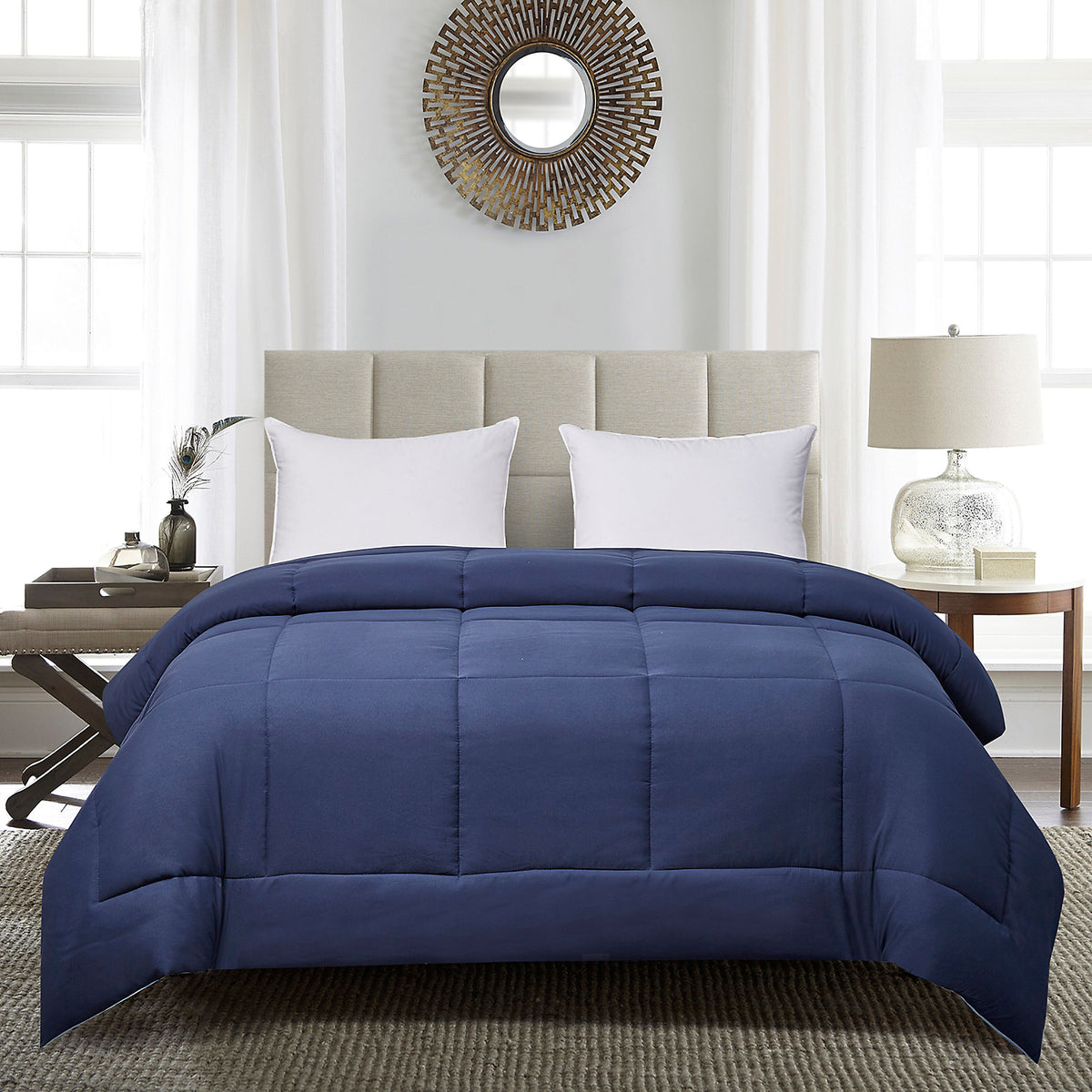 Blue Ridge Home Fashions Reversible Down Alternative Comforter