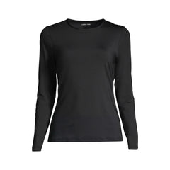 Women's Long Torso SunShade UPF 50 Long Sleeve Rash Guard Swim Tee
