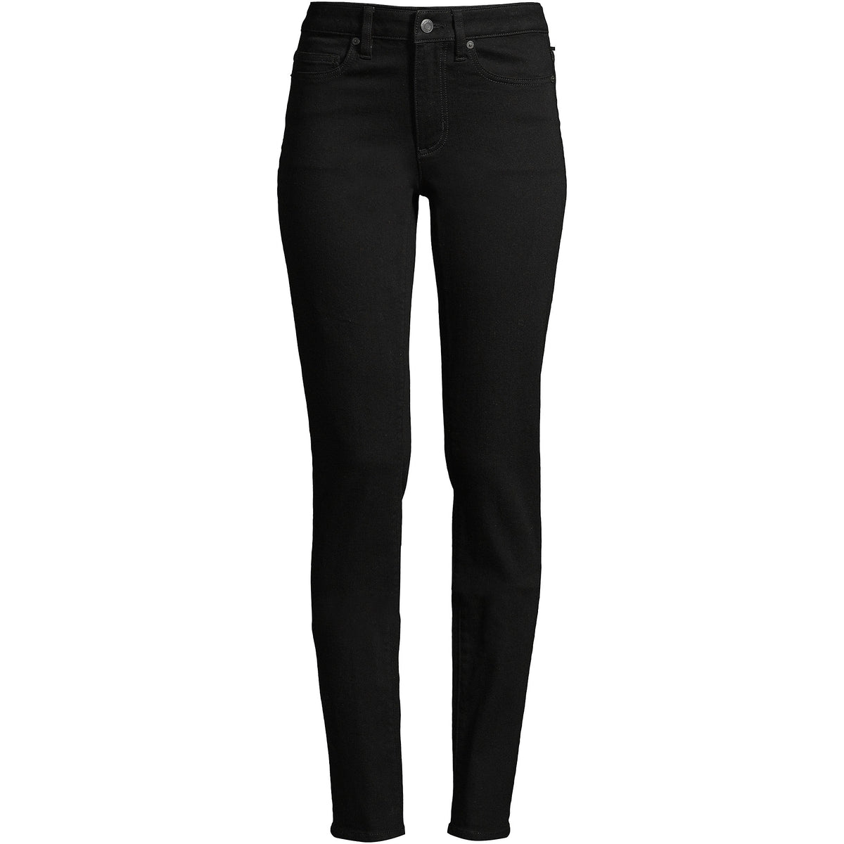 Women's Plus Size Mid Rise Straight Leg Jeans