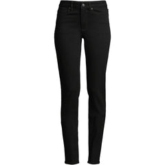 Women's Mid Rise Straight Leg Jeans