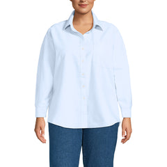 Women's Plus Size Oxford Shirt