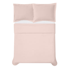 Cannon Solid Cotton Percale Duvet Cover Set