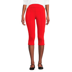 Women's Starfish High Rise Pintuck Capri Pants