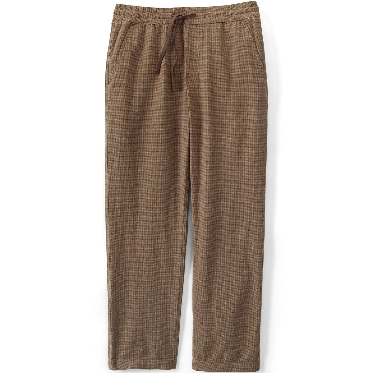 Men's Tall Linen Blend Pull On Deck Pant