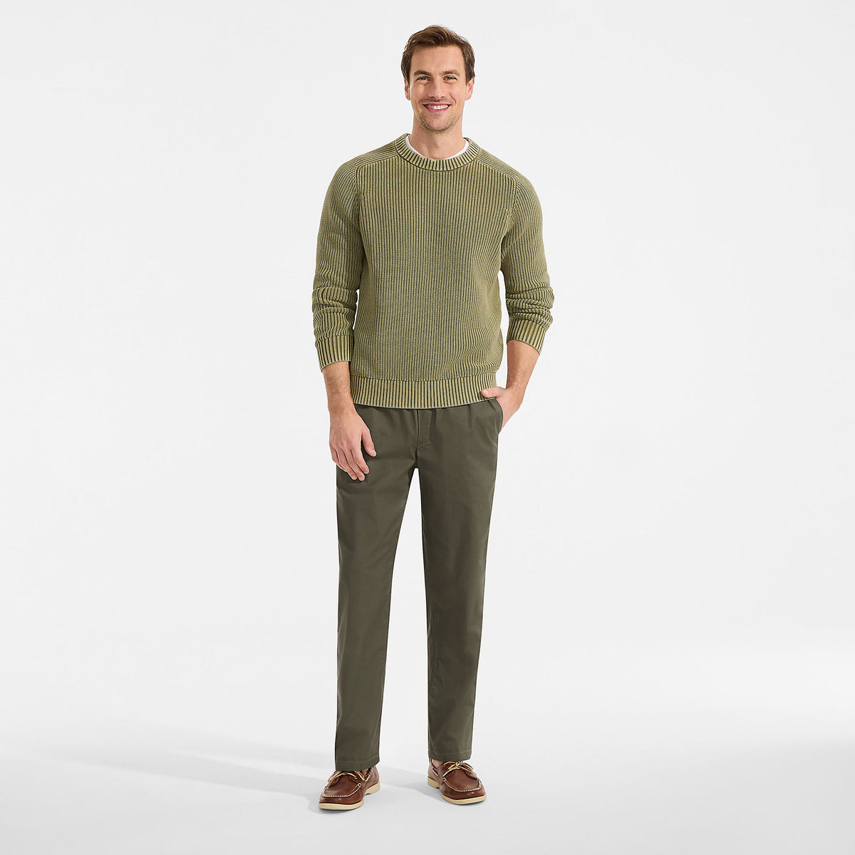 Men's Tall Lightweight Twill Pull On Deck Pant