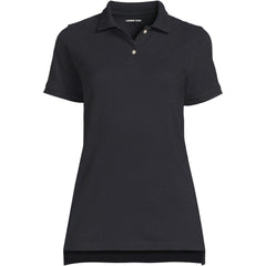 Women's Short Sleeve Mesh Polo Shirt