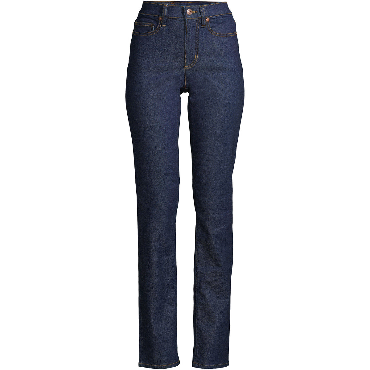 Women's Plus Size Recover High Rise Straight Leg Blue Jeans