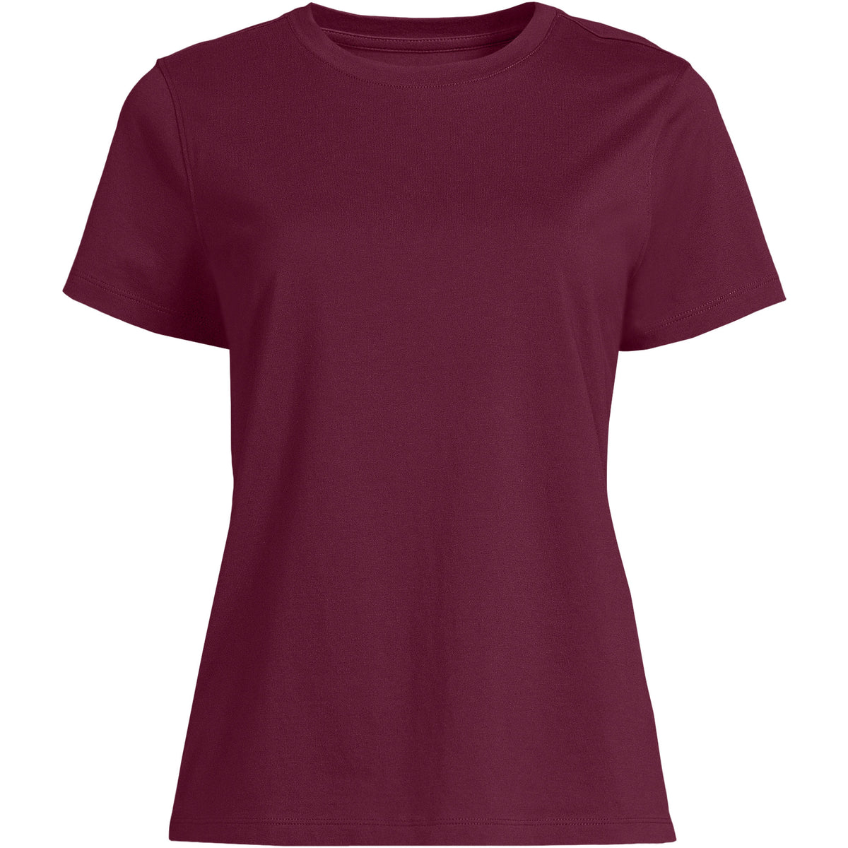 Women's Supima Jersey Short Sleeve Relaxed Tee Shirt