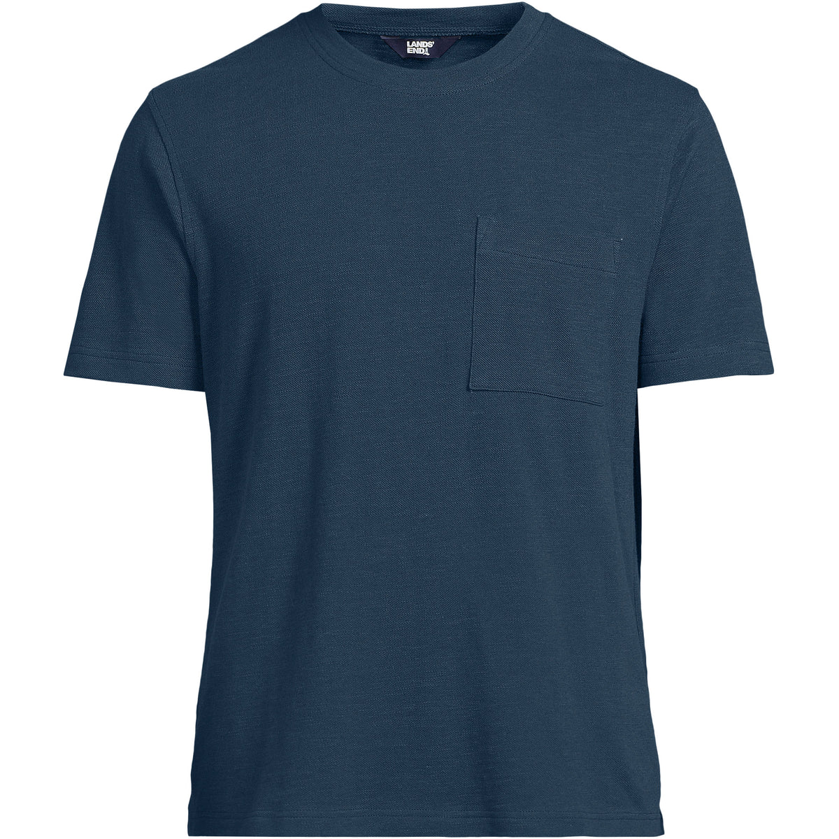 Men's Tall Short Sleeve Cotton Linen Tee