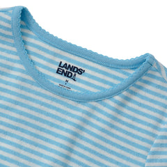 Girls Short Sleeve Pointelle Knit Tee