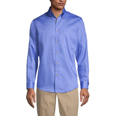 School Uniform Men's Tall Long Sleeve Performance Twill Shirt