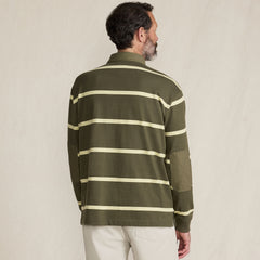 Men's Tall Long Sleeve Rugged Rugby Polo