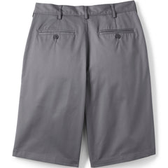 School Uniform Men's 11" Plain Front Blend Chino Shorts