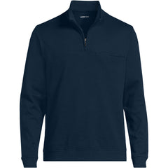 Men's Tall Long Sleeve Travel Kit Pique Quarter Zip