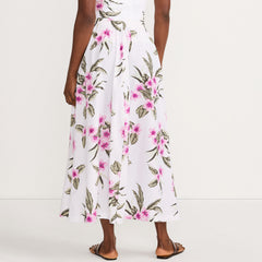 Women's Poplin Pull On Maxi Skirt