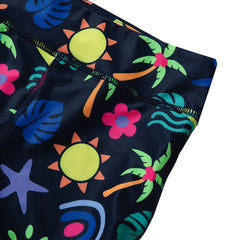 Girls Slim Chlorine Resistant Swim Boyshort