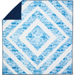 Kids Cotton Tie Dye Patchwork Quilt
