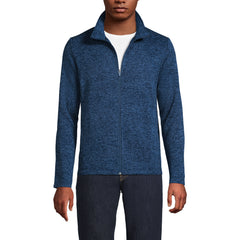 School Uniform Men's Sweater Fleece Zip Front Jacket