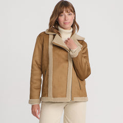 Women's Faux Shearling Jacket