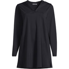 Women's SunShade UPF 50 Hooded Mini Swim Swim Cover-Up Dress
