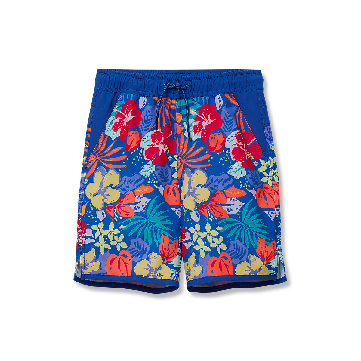 Boys Husky Chlorine Resistant Stretch Hydroliner Sport Swim Trunks