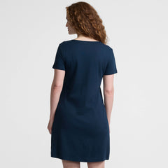 Women's Cotton Short Sleeve Knee Length Nightgown