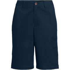 Women's Plus Size Chino Fixed Waistband 12" Shorts
