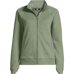 Women's Plus Size Serious Sweats Full Zip Mock Neck Sweatshirt