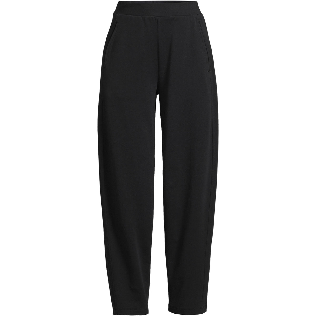 Women's Plus Size Sport Knit High Rise Barrel Ankle Pants