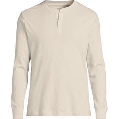 Men's Big Knit Rib Pajama Henley