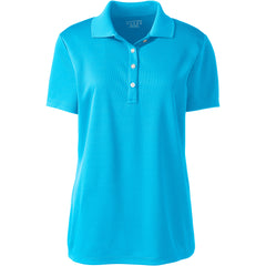 Women's Plus Size Short Sleeve Solid Active Polo