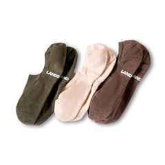 Men's Cotton No Show Socks 3 Pack