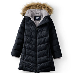 Girls Fleece Lined Parka