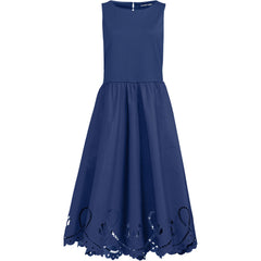 Women's Embroidered Duet Midi Dress