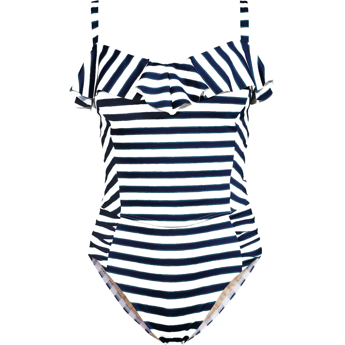 Women's Ruffle Midkini Set