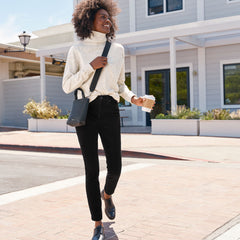 Women's Slender High Rise Corduroy Skinny Pants