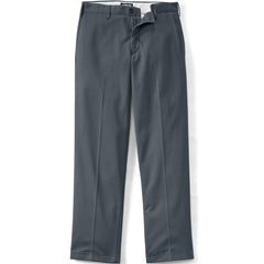Men's Long No Iron Traditional Fit Plain Front Chino Pant