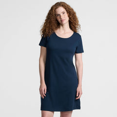 Women's Cotton Short Sleeve Knee Length Nightgown