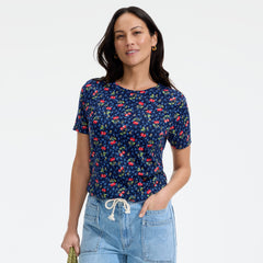Plus Size Supima Cotton Crewneck T-Shirt