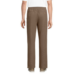 Men's Linen Blend Pull On Deck Pant