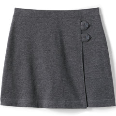 Girls Plus Knit Skort Above the Knee