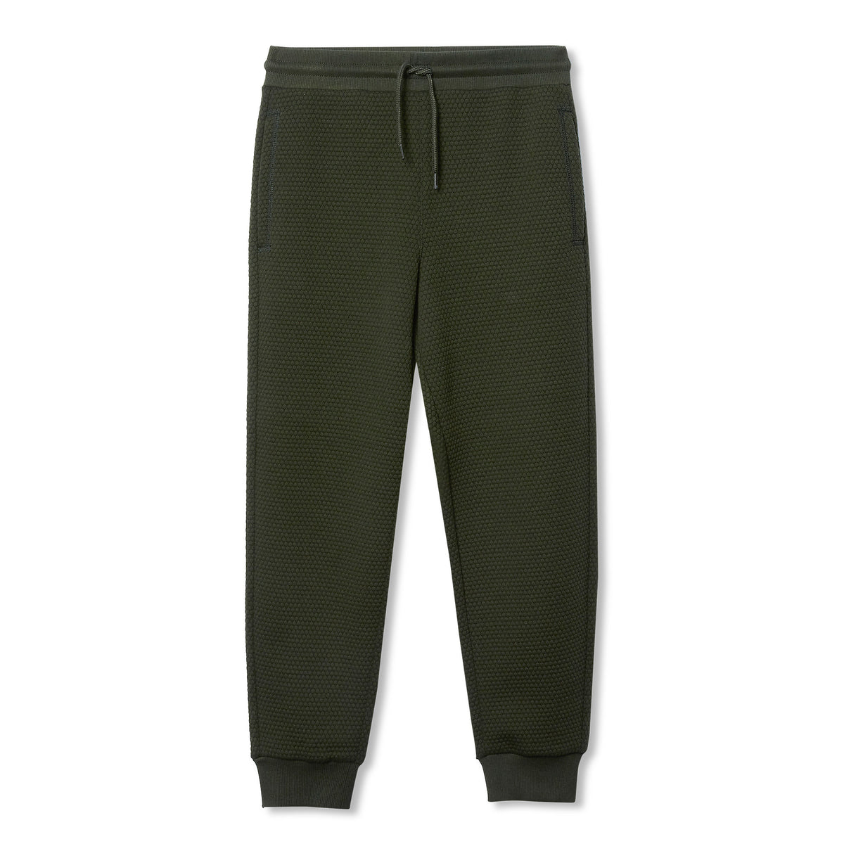 Boys Iron Knee Texture Knit Jogger