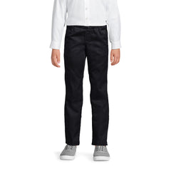 School Uniform Girls Plus Elastic Waist Pull-On Chino Pants
