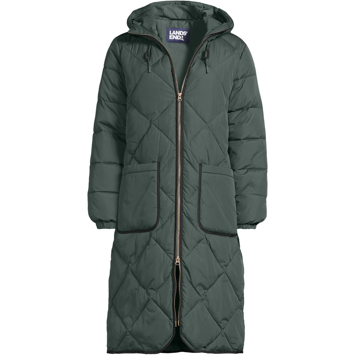 Women's FeatherFree Insulated Diamond Quilted Maxi Coat