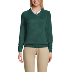 School Uniform Women's Legacy V-neck Sweater