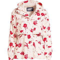 Women's Petite Print Squall Packable Rain Jacket