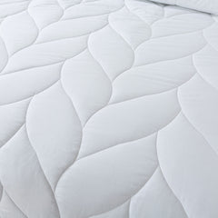 Waverly Cotton White Duck Down and Feather Comforter